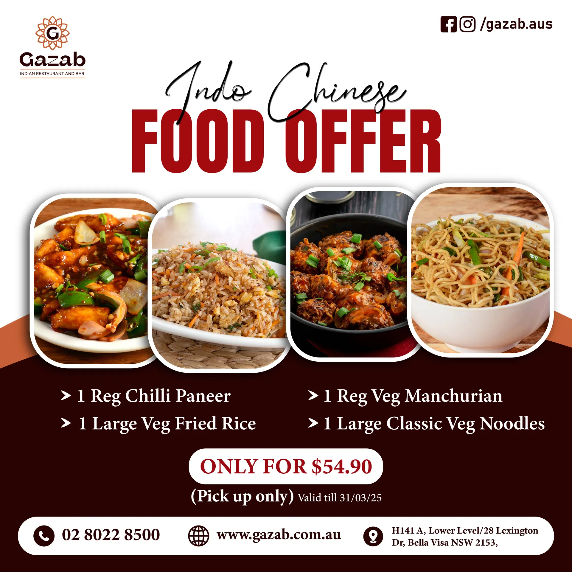 Indo Chinese Food Offer 2
